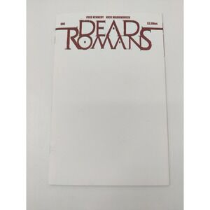 DEAD‎ ROMANS #1 Blank Cover Comic Book Fred Kennedy Marinkovich Image Comics